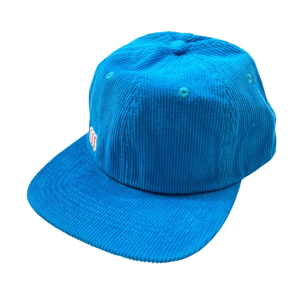 Topo Designs Bright Blue Corduroy 6-Panel Cap